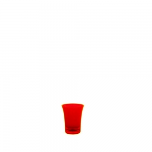 SHOT GLASS 2,5CL NOVO RED