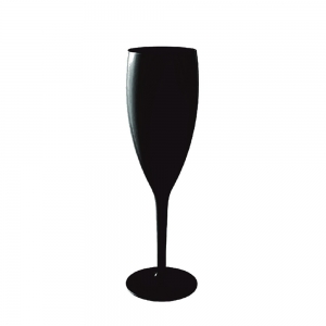 CHAMPAGNE FLUTE 15CL BLACK