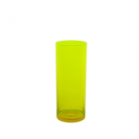 VERRE INCASSABLE TUBE 30CL VERT FLUO