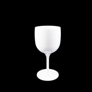 Verre à cocktail 26cl blanc réutilisable, incassable et écologique.