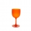 WINE COCKTAIL GLASS 26CL FLUO ORANGE