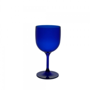 Verre à cocktail 26cl réutilisable, incassable et écologique bleu foncé