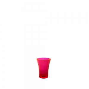 SHOT GLASS 4CL FLUO RED